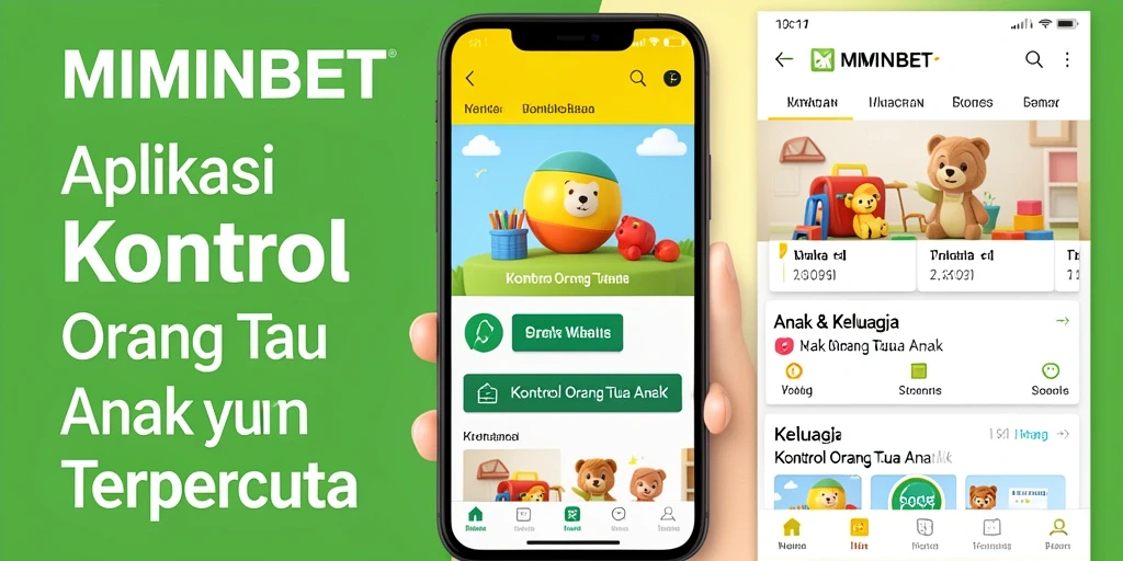Antarmuka pengguna MIMINBET untuk kontrol orang tua yang efektif.