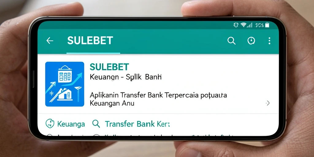 Antarmuka sederhana dan fungsional dari aplikasi SULEBET.