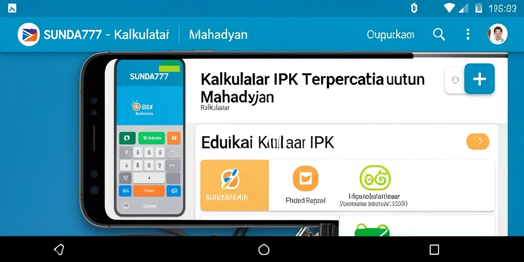 Tampilan antarmuka SUNDA777 yang sederhana dan informatif.
