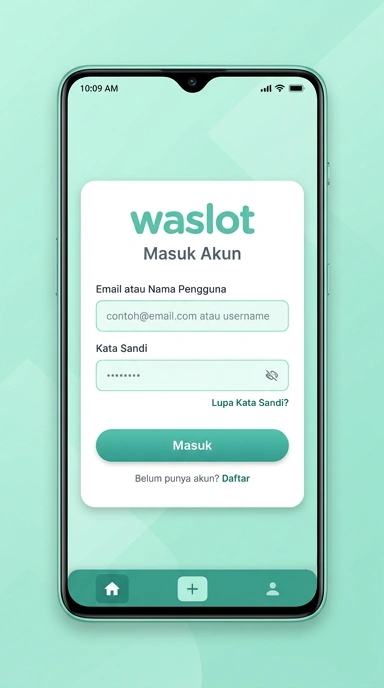 Panduan Masuk Akun Waslot untuk Pengguna Android